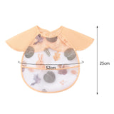 Maxbell Baby Eating Smock Bib Oilproof Easy Clean Waterproof Bib for Baby for Eating Squirrel Magpie