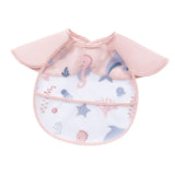 Maxbell Baby Eating Smock Bib Oilproof Easy Clean Waterproof Bib for Baby for Eating Underwater World