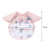 Maxbell Baby Eating Smock Bib Oilproof Easy Clean Waterproof Bib for Baby for Eating Underwater World