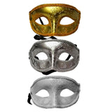 Masquerade Mask Eye Mask Prom Mask Props for Fancy Dress Carnival Night Club gold
