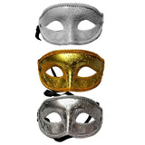 Masquerade Mask Eye Mask Prom Mask Props for Fancy Dress Carnival Night Club gold
