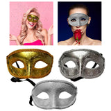 Masquerade Mask Eye Mask Prom Mask Props for Fancy Dress Carnival Night Club gold