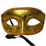Masquerade Mask Eye Mask Prom Mask Props for Fancy Dress Carnival Night Club gold
