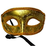 Masquerade Mask Eye Mask Prom Mask Props for Fancy Dress Carnival Night Club gold