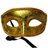 Masquerade Mask Eye Mask Prom Mask Props for Fancy Dress Carnival Night Club gold