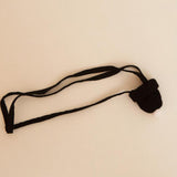 Maxbell Mens Santa Hat Thongs T Back Thongs Xmas Brief for Club Honeymoon Night Black