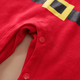 Maxbell Infant Bodysuit Long Sleeve Romper for Baby 1ST Christmas Daily Wear Infants for Height 59cm