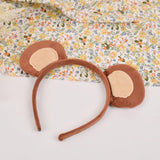 Maxbell 4xMonkey Ears and Tail Set Cute for Masquerade Animals Themed Parties Festival
