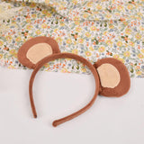 Maxbell 2xMonkey Ears and Tail Set Cute for Masquerade Animals Themed Parties Festival