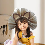 Maxbell 3xCat Ear Headband Gifts Animal Hairband for Birthday Party Party Performance