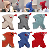 Maxbell Baby Balaclava Hat Lovely Fleece Hat Thermal Hood for Children Kids Boy Girl Beige