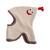 Maxbell Baby Balaclava Hat Lovely Fleece Hat Thermal Hood for Children Kids Boy Girl Beige