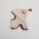 Maxbell Baby Balaclava Hat Lovely Fleece Hat Thermal Hood for Children Kids Boy Girl Beige