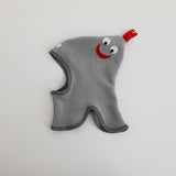 Maxbell Baby Balaclava Hat Lovely Fleece Hat Thermal Hood for Children Kids Boy Girl Gray