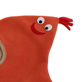 Maxbell Baby Balaclava Hat Lovely Fleece Hat Thermal Hood for Children Kids Boy Girl Orange