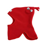 Maxbell Baby Balaclava Hat Lovely Fleece Hat Thermal Hood for Children Kids Boy Girl Red
