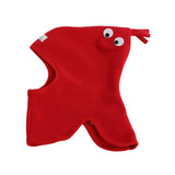 Maxbell Baby Balaclava Hat Lovely Fleece Hat Thermal Hood for Children Kids Boy Girl Red