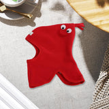Maxbell Baby Balaclava Hat Lovely Fleece Hat Thermal Hood for Children Kids Boy Girl Red