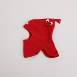 Maxbell Baby Balaclava Hat Lovely Fleece Hat Thermal Hood for Children Kids Boy Girl Red