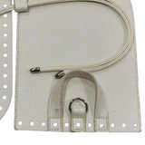 Maxbell 2xKnitting Bag Bottoms Nail Bottom Shaper Pad Flap Cover Sewing Bag Making Set White