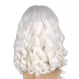 Maxbell 2xSanta Hair and Beard Set for Santa Claus Costume for Props Cosplay