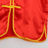 Chinese Traditional Wushu Costume Apparel for Adult Kid Women Boys Girls Red 150