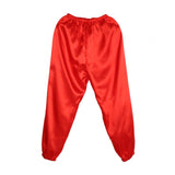 Chinese Traditional Wushu Costume Apparel for Adult Kid Women Boys Girls Red 150
