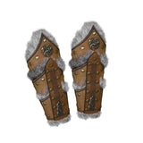 Maxbell 3xPU Leather Gauntlet Wristband Arm Guards for Themed Party Costume Masquerade