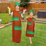 Maxbell 2xTree Grass Cosplay Costume for Environmental Themed Party Carnivals Holidays Length124cm forAdult