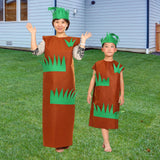 Maxbell 2xTree Grass Cosplay Costume for Environmental Themed Party Carnivals Holidays Length124cm forAdult