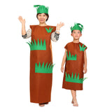 Maxbell 2xTree Grass Cosplay Costume for Environmental Themed Party Carnivals Holidays Length124cm forAdult