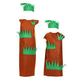 Maxbell 2xTree Grass Cosplay Costume for Environmental Themed Party Carnivals Holidays Length124cm forAdult