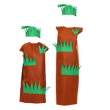 Maxbell 2xTree Grass Cosplay Costume for Environmental Themed Party Carnivals Holidays Length124cm forAdult