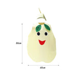 Maxbell 2xAdult Fruit Costume Novelty Food Cosplay Costumes Outfit Props for Men Women Pear