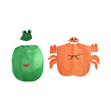 Maxbell 2xAdult Animal Costume Lovely Comfortable Animals Cosplay Costumes Suit Props Frog