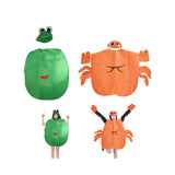 Maxbell 2xAdult Animal Costume Lovely Comfortable Animals Cosplay Costumes Suit Props Frog