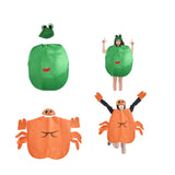 Maxbell 2xAdult Animal Costume Lovely Comfortable Animals Cosplay Costumes Suit Props Frog