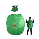Maxbell 2xAdult Animal Costume Lovely Comfortable Animals Cosplay Costumes Suit Props Frog