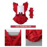 Maxbell Christmas Baby Coverall Clothes Romper for Holiday Baby 1ST Christmas Casual 70