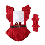 Maxbell Christmas Baby Coverall Clothes Romper for Holiday Baby 1ST Christmas Casual 80