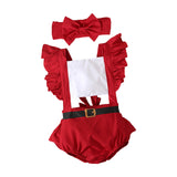 Maxbell Christmas Baby Coverall Clothes Romper for Holiday Baby 1ST Christmas Casual 90