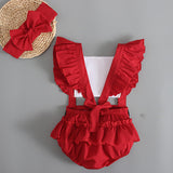 Maxbell Christmas Baby Coverall Clothes Romper for Holiday Baby 1ST Christmas Casual 90