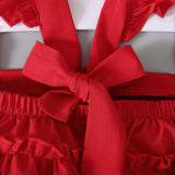 Maxbell Christmas Baby Coverall Clothes Romper for Holiday Baby 1ST Christmas Casual 100