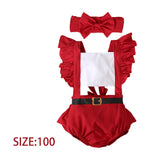 Maxbell Christmas Baby Coverall Clothes Romper for Holiday Baby 1ST Christmas Casual 100