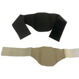 Maxbell 2xLipo Foam Post Multifunction Liposuction Recovery Foam Post for Abdomen Girl Black