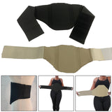 Maxbell 2xLipo Foam Post Multifunction Liposuction Recovery Foam Post for Abdomen Girl Black