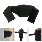 Maxbell 2xLipo Foam Post Multifunction Liposuction Recovery Foam Post for Abdomen Girl Black