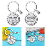 Maxbell i Love You Keychain from Mum or Dad for Presents Children's Day Holiday Gift To daughter