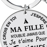 Maxbell i Love You Keychain from Mum or Dad for Presents Children's Day Holiday Gift To daughter