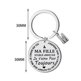 Maxbell i Love You Keychain from Mum or Dad for Presents Children's Day Holiday Gift To daughter